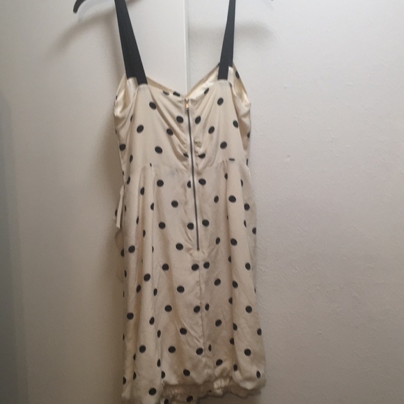 Marc by Marc Jacobs cream polka dot dress - Picture 2 of 4